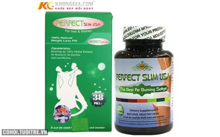 Thuốc giảm cân Perfect Slim USA - Thuốc Giảm Cân an toàn