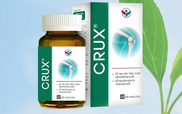 Giúp giảm đau, kháng viêm, ngừa thoái hóa sụn khớp với Crux