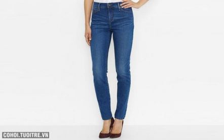 Quần jeans nữ hàng hiệu Mỹ Levi’s mã O548
