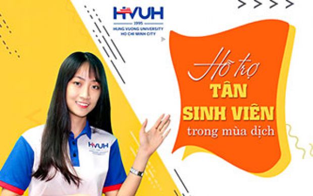 Trường ĐH Hùng Vương TP.HCM hỗ trợ cho tân sinh viên trong mùa dịch