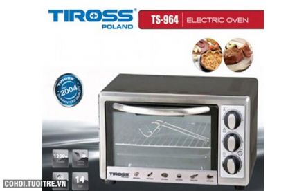 Lò nướng bằng thanh nhiệt Tiross TS964