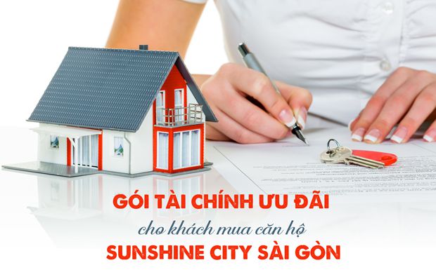 Gói tài chính ưu đãi cho khách mua căn hộ Sunshine City Sài Gòn
