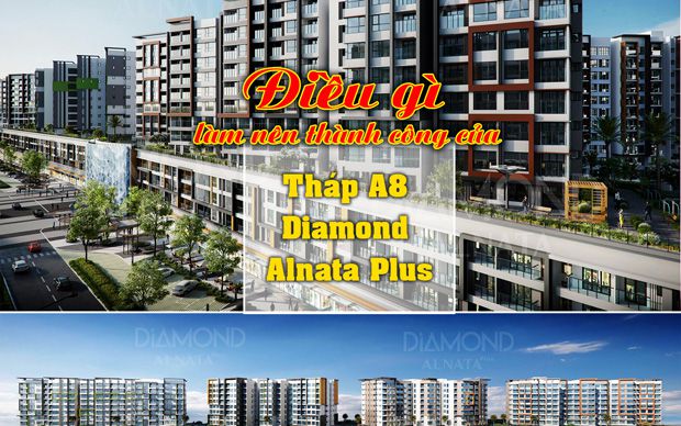 Điều gì làm nên thành công của tháp A8 Diamond Alnata Plus