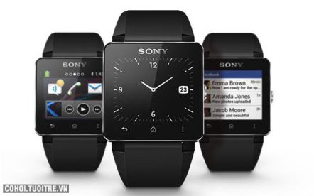 Đồng hồ thông minh Sony Smartwatch 2 (dây cao su)