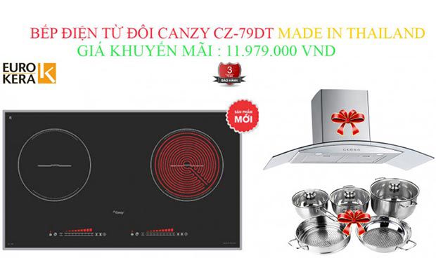 Bếp điện từ Canzy CZ-79DT chính hãng