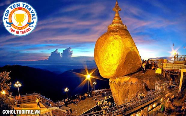 Tour Myanmar trả góp lãi suất 0%, trả trước 4.500.000đ