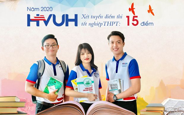 Năm 2020, HVUH xét tuyển điểm thi tốt nghiệp THPT 15 điểm