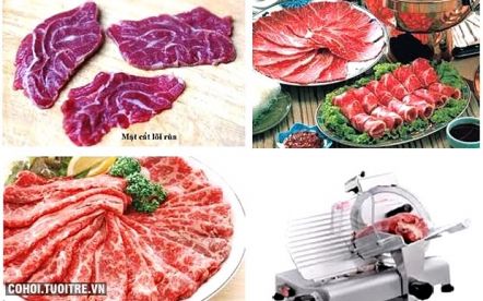 Máy cắt thịt công nghiệp