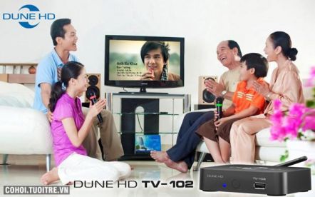 Đầu phát Dune HD 102 giải trí online Full HD 1080p