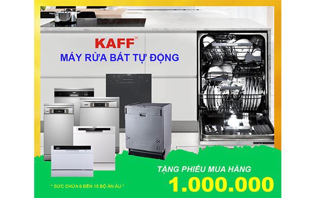 Máy rửa bát độc lập Kaff KF-W60C3A401L