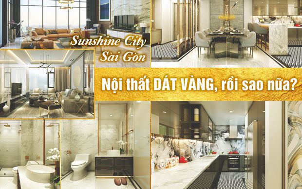 Sunshine City Sài Gòn - Nội thất dát vàng, rồi sao nữa?