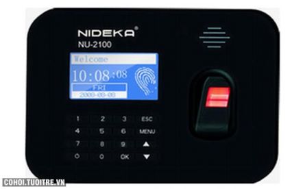 Máy chấm công vân tay Nideka NU-2100