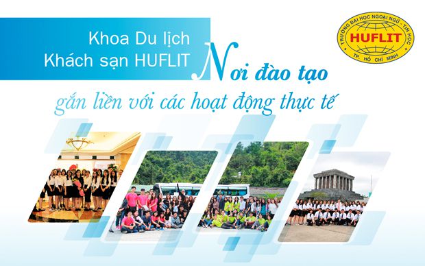 Khoa Du lịch - khách sạn HUFLIT - Nơi đào tạo gắn liền với các hoạt động thực tế