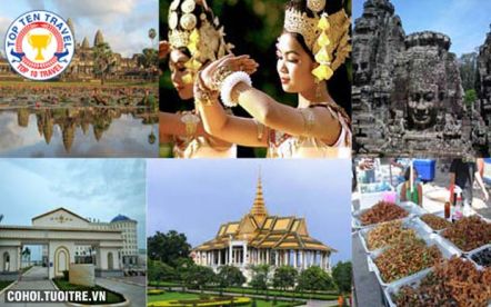 Tour Campuchia - khám phá Siem Reap, Phnom Penh