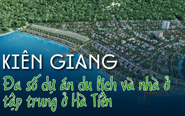 Kiên Giang - đa số dự án du lịch và nhà ở tập trung ở Hà Tiên
