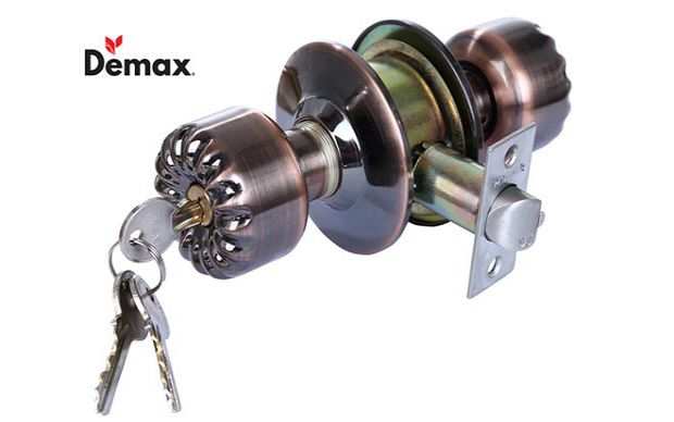 Xả kho khóa cửa tay nắm tròn Demax LK700 AC giá 165.000đ
