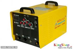 Máy hàn điện tử Hồng Ký Inverter HK TIG 200 - 220V (AC/DC)