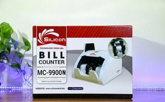 Máy đếm tiền phát hiện tiền siêu giả Silicon MC-9900N