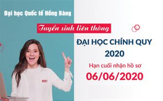 Đại học Quốc tế Hồng Bàng tuyển sinh liên thông đại học chính quy 2020