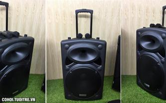 Loa vali kéo di động bluetooth karaoke Temeisheng DP-2305L