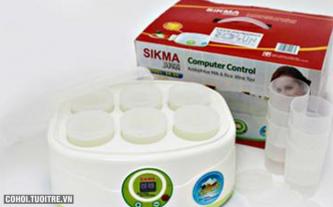 Máy làm sữa chua Sikma SK-08 có 6 cốc