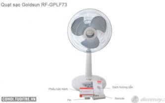Quạt sạc Goldsun RF-GPLF73
