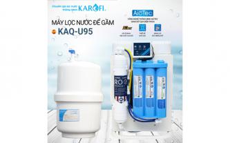 Máy lọc nước RO để gầm, không tủ KAROFI KAQ-U95 (10 cấp lọc)