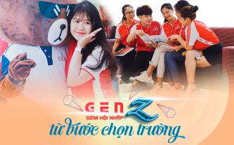 Gen Z sớm hội nhập từ bước chọn trường