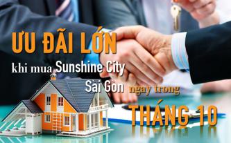 Ưu đãi lớn khi mua Sunshine City Sài Gòn ngay trong tháng 10