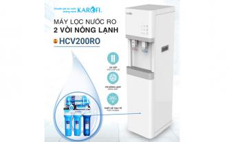 Máy lọc nước RO nóng lạnh 2 vòi KAROFI HCV200RO
