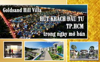 Goldsand Hill Villa hút khách đầu tư TP.HCM trong ngày mở bán