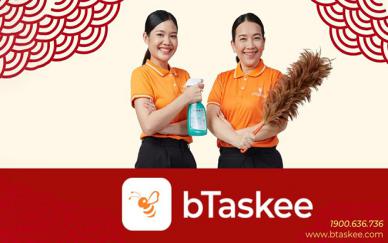 Ảnh: Dịch vụ bTaskee - Tổng vệ sinh nhà đón Tết chỉ với 30s đặt lịch