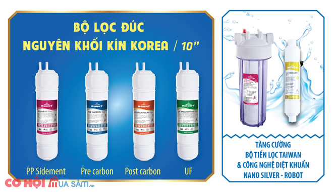 Giá ra mắt 100 máy ion kiềm nóng lạnh, 9 tấm điện cực Korea
