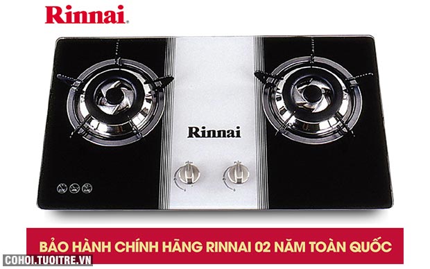 Xả kho bếp gas âm Rinnai RVB-2BG(W)N giá từ 2,39 triệu