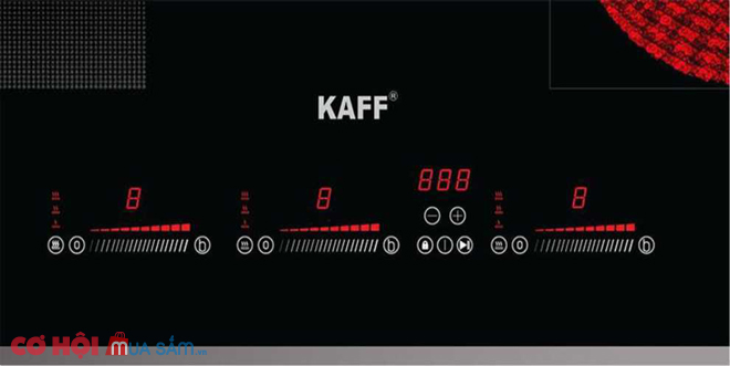 Bếp ba điện từ hồng ngoại Kaff KF- IH6003IC