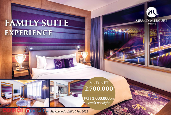 Ưu đãi nghỉ dưỡng dịp Tết siêu hấp dẫn tại khách sạn Grand Mercure Danang