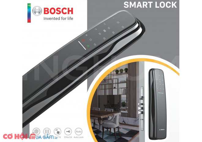 Siêu khuyến mãi khóa điện tử Bosch EL800A