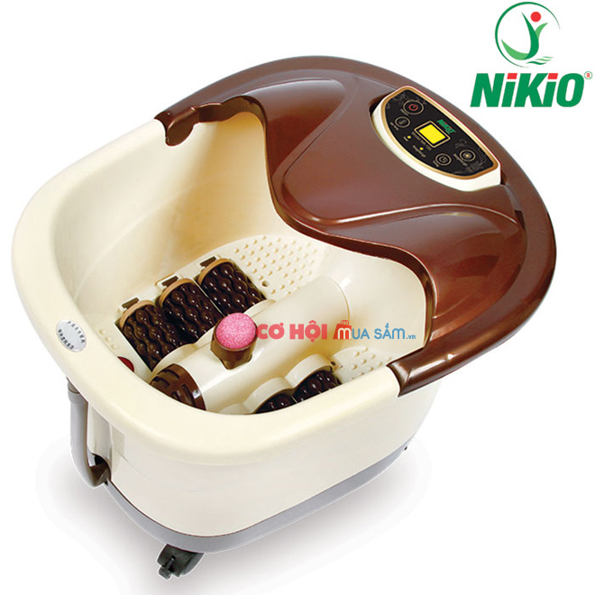 Bồn ngâm chân massage Nikio NK-195 giúp cải thiện giấc ngủ