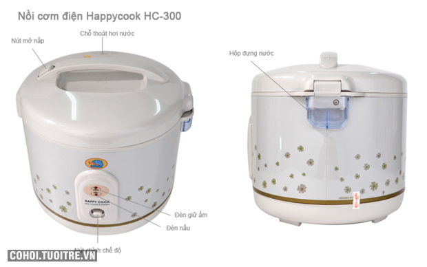 Nồi cơm điện Happy Cook HC-300 (3.0L)