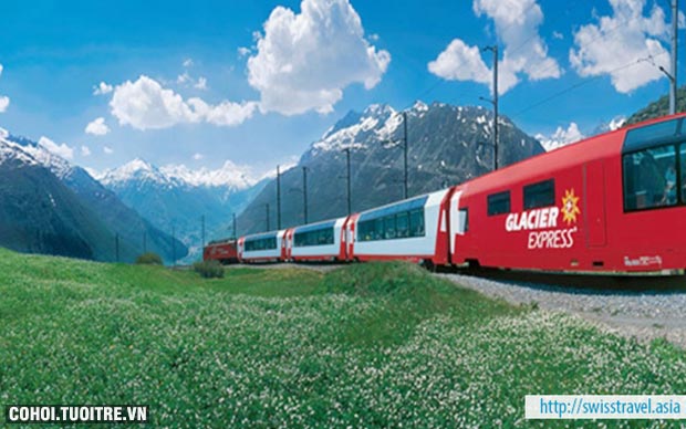 Thụy Sĩ - những tuyến đường sắt đẹp nhất thế giới