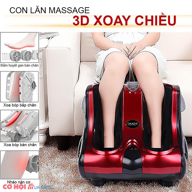 Máy massage chân và bắp chân OKACHI JP- 810