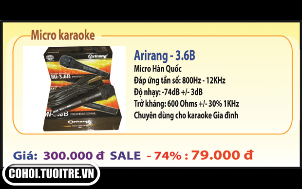 Thiết bị karaoke Arirang và các hãng xã hàng Tết