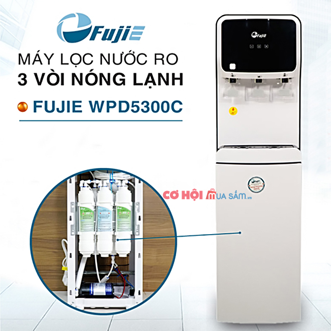 Máy lọc nước RO FujiE WPD5300C