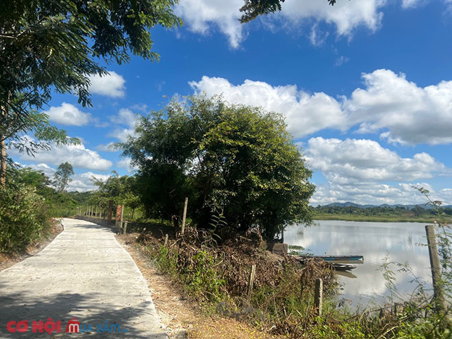 Sang đất view hồ 2 mặt tiền xã Ea Hu, Cư Kuin, Dak Lak