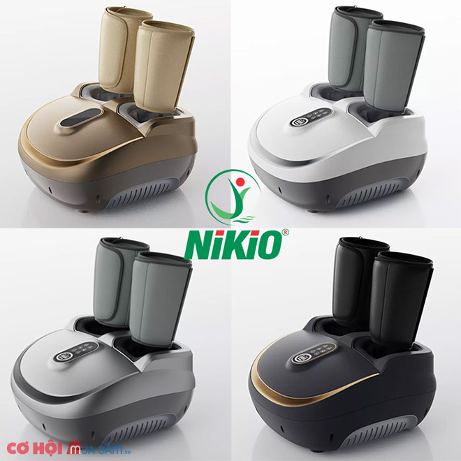 Máy massage chân nén ép trị liệu suy giãn tĩnh mạch Nikio NK-187