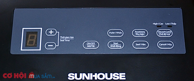Máy hút chân không Sunhouse mama SHD-5833, sản phẩm dành cho gia đình