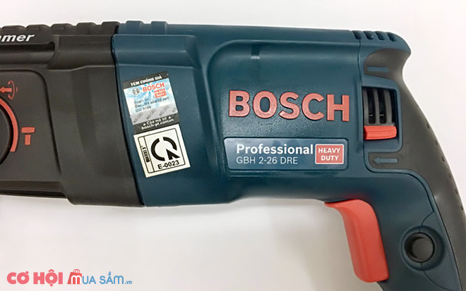 Máy khoan búa Bosch GBH 2-26 DRE 800W đa năng