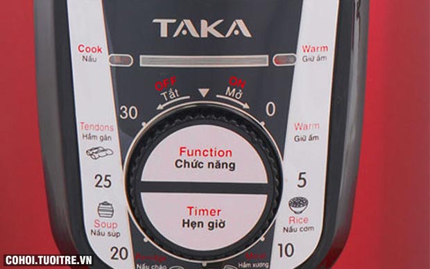 Nồi áp suất Taka TKE258