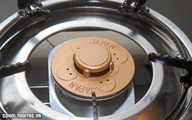 Bếp gas chén nhôm kính cường lực Fujishi FM-H10-N