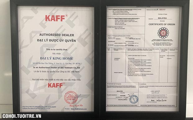 Bếp đôi điện từ Kaff KF-3850SL nhập khẩu từ Đức - Ảnh 10